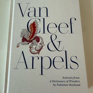 Van Cleef & Arpels White Book with Red and Silver Pegasus